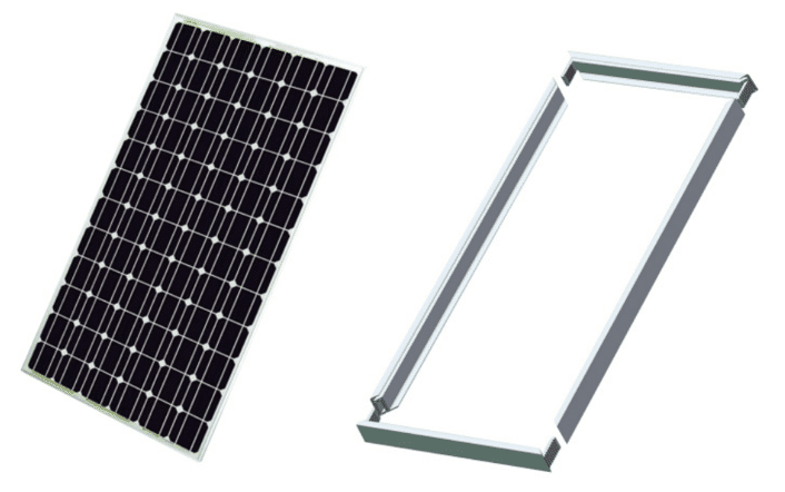 Solar module frames (3)